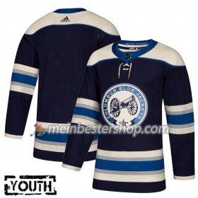 Columbus Blue Jackets Blank Adidas 2018-2019 Alternate Trikot Authentic - Kinder